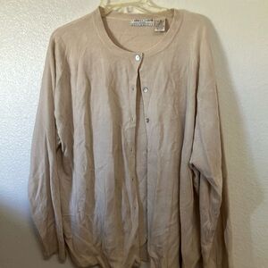 FINAL MARKDOWN Carolyn Taylor classic cardigan 3x